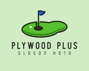 Mini Golf Course logo design