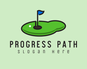 Mini Golf Course logo design