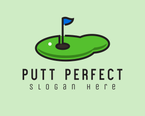 Mini Golf Course logo design