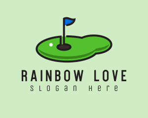 Mini Golf Course logo design