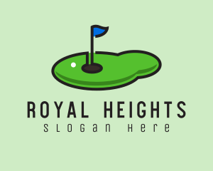 Mini Golf Course logo design