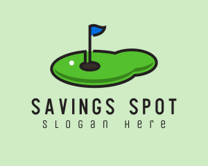 Mini Golf Course logo design