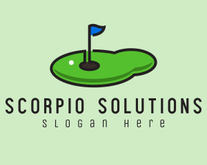 Mini Golf Course logo design