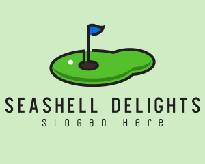 Mini Golf Course logo design