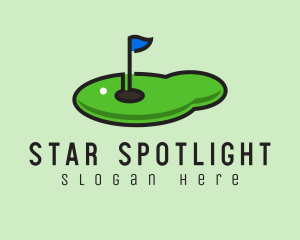 Mini Golf Course logo design