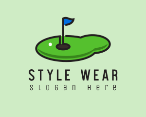 Mini Golf Course logo design