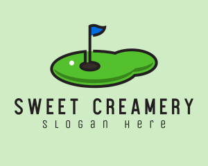 Mini Golf Course logo design