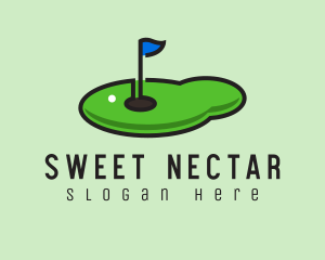 Mini Golf Course logo design