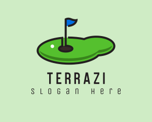 Mini Golf Course logo design