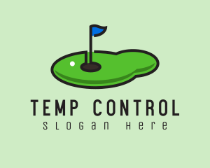 Mini Golf Course logo design