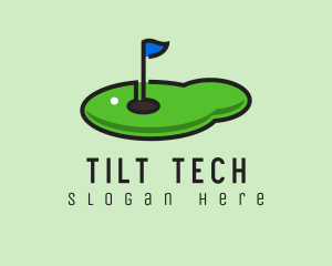 Mini Golf Course logo design