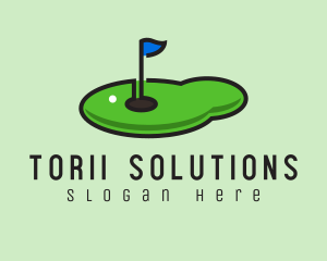 Mini Golf Course logo design