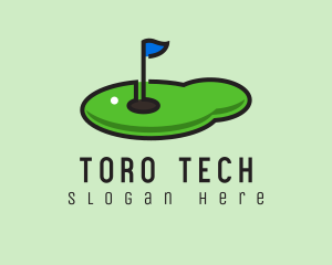 Mini Golf Course logo design