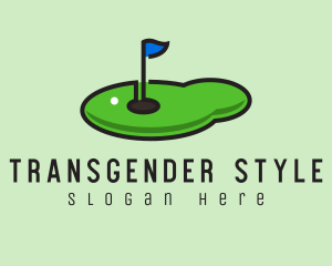 Mini Golf Course logo design