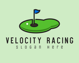 Mini Golf Course logo design