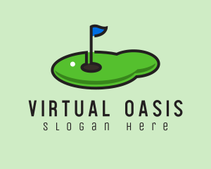 Mini Golf Course logo design