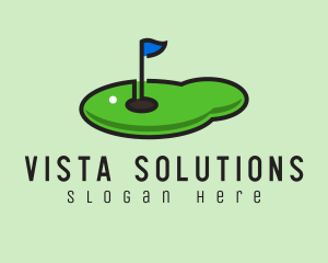 Mini Golf Course logo design