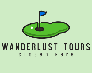 Mini Golf Course logo design