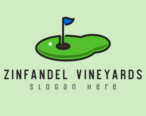 Mini Golf Course logo design