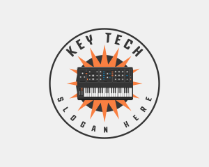 Keyboard - Music Studio Synthesizer logo design