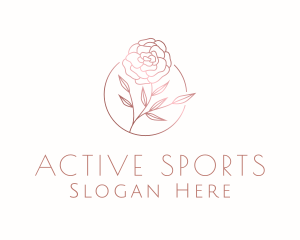 Skin Care - Classy Beauty Rose Flower logo design