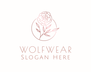 Crafting - Classy Beauty Rose Flower logo design