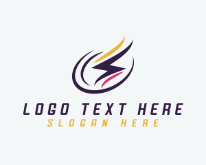 Flash Charging Energy logo design