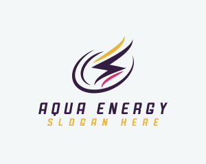 Flash Charging Energy logo design