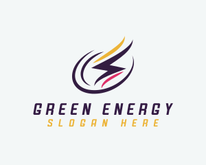 Flash Charging Energy logo design