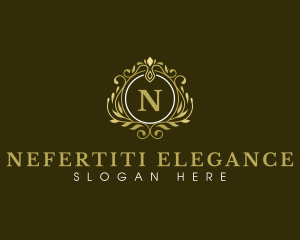 Elegant Ornament Crown logo design