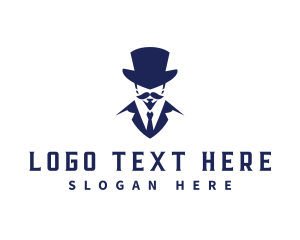 Suit - Gentleman Suit Clothing logo design