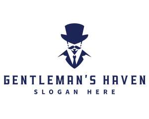 Men - Gentleman Suit Clothing logo design