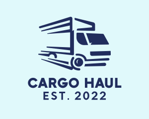 Logistics Delivery Truck logo design