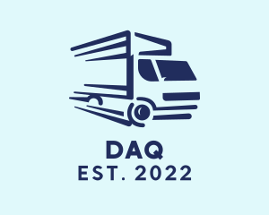 Trailer - Logistics Delivery Truck logo design