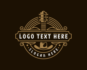 Concert - Guitar Country Music logo design