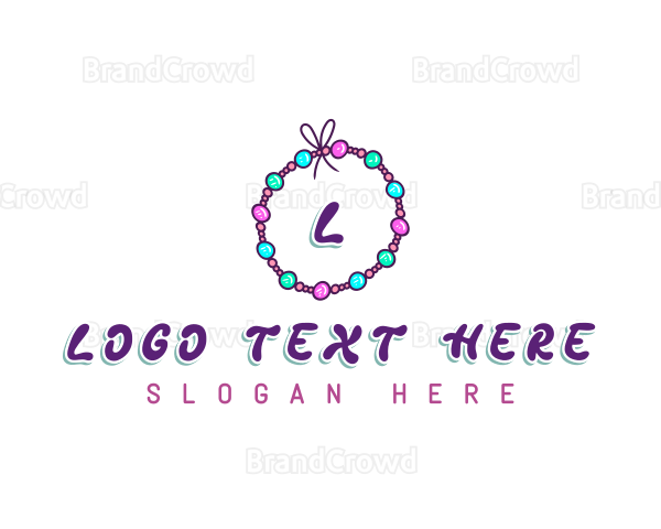 Beads Handmade Accessory Logo