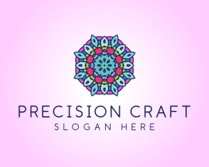 Intricate Mandala Pattern logo design