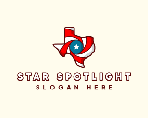 Political Texas Star logo design