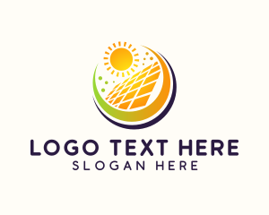 Sun - Sun Solar Energy logo design