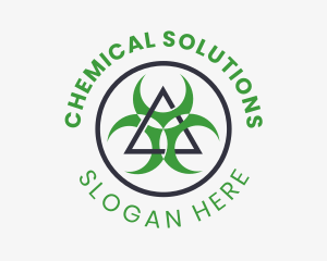 Hazard Chemical Laboratory logo design