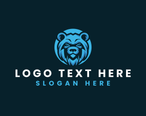 Wild - Wild Bear Animal logo design