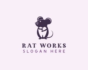 Rat - Mouse Dental Tooth logo design