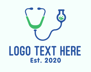 Laboratory - Medical Stethoscope Laboratory logo design