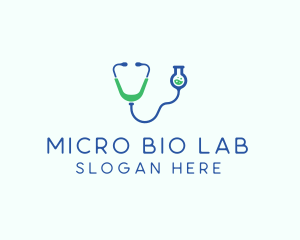 Medical Stethoscope Laboratory logo design