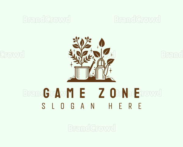 Gardening Landscaping Plants Logo