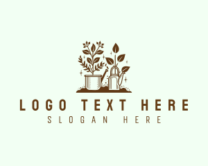 Gardening Landscaping Plants Logo