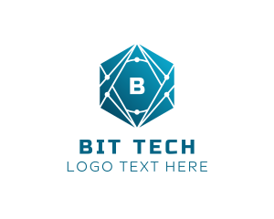 Hexagon Tech Software Programmer logo design