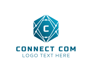 Hexagon Tech Software Programmer logo design