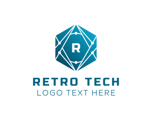 Hexagon Tech Software Programmer logo design