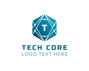 Hexagon Tech Software Programmer logo design